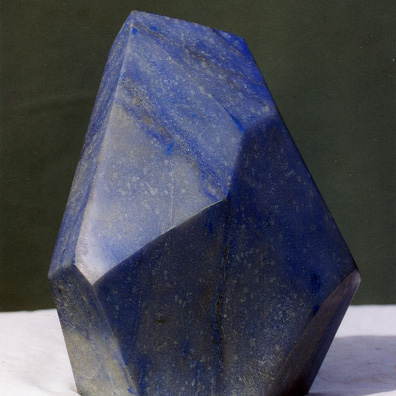 Blauer Marmor
